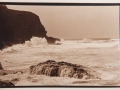 Olas y rocas